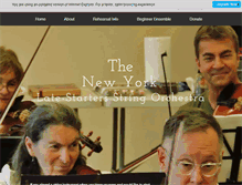 Tablet Screenshot of nylso.org